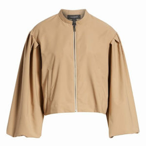 Halogen Blouson Balloon  Sleeve Office Siren Jacket